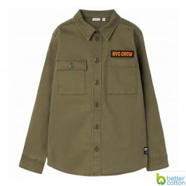 Сорочка Blukids Better Cotton Crew Khaki, р. 146