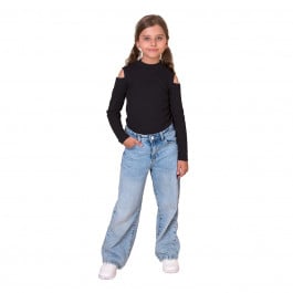 Лонгслів Mevis 5252 Black, р. 152