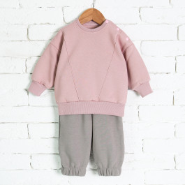 Комплект утеплений Flamingo Джемпер Штани 107-341 Pink Beige, р. 92