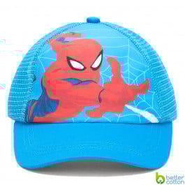 Кепка Blukids Better Cotton 6389556 Spider-Man, р. 55-56