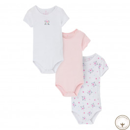 Набір боді Blukids Bio Cotton 6240601, 3 шт., р. 80