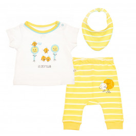 Комплект футболка штани слинявчик For My Baby 22621, р. 68