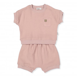 Комплект Bebetto Футболка Шорти Pink K4882, р. 74