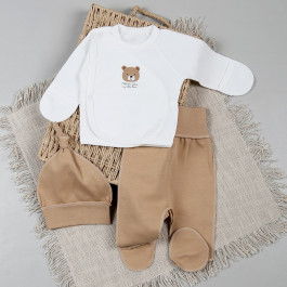 Комплект Flamingo Льоля Ползунки Шапочка 224-119 Teddy, р. 62
