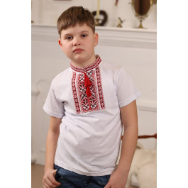 Вишиванка-футболка Piccolo Захар 250085 червоний, р. 110