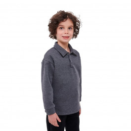 Лонгслів-поло Smil 116689 Grey, р. 116