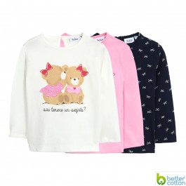 Набір джемперів Blukids Better Cotton 6486962 3 шт, р. 86