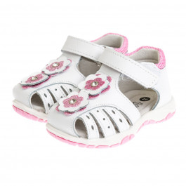 Босоніжки Sprox B780704 White pink flowers, р. 20