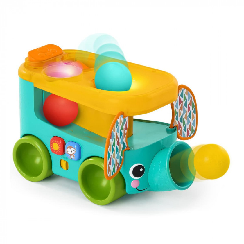 Photos - Educational Toy Bright Starts Музична іграшка  Pop & Roll Safari Bus 